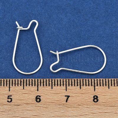 Orecchini con cerchio in argento sterling&nbsp;STER-S002-55-1