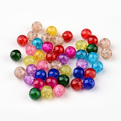 Gemischte Glasperlen&nbsp;X-CCG-Q001-10mm-M-1