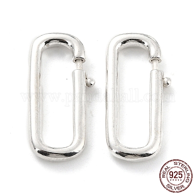 wholesale 925 sterling silver spring clasp