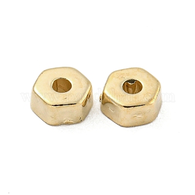 Perline distanziali in plastica ccb&nbsp;CCB-L014-17G-1