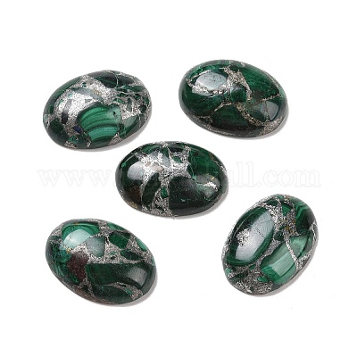 Natur Malachit Cabochons&nbsp;G-E464-42Q-1