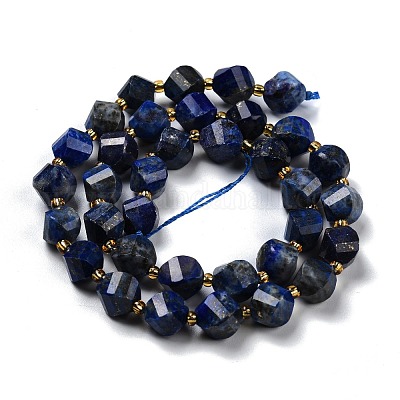 Natürlicher Lapislazuli Perlenstränge&nbsp;G-L579-02-1