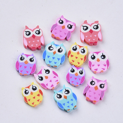 Cabochons en pâte polymère manuels&nbsp;CLAY-S093-025A-1