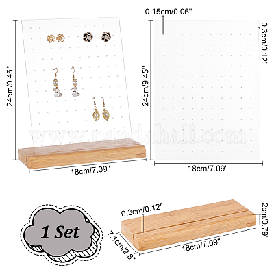 Earring Display Stands For Selling Jewelry Display Stand Earring Card Display  Stand Holder For Show