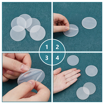 100 fogli acrilici&nbsp;DIY-GO0003-34-1