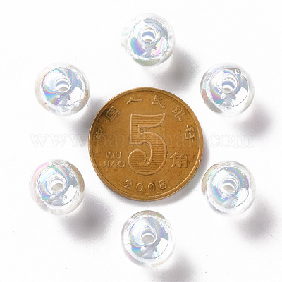 Perles en acrylique transparente&nbsp;TACR-S152-15B-SS2113-1