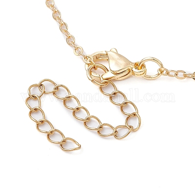UNICRAFTALE 4 pz 4 colori Regolabile Porta Collana di Cristallo
