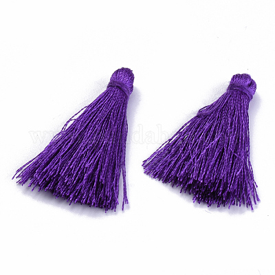 Décorations de pendentif pompon en polyester&nbsp;FIND-S260-D-M-1