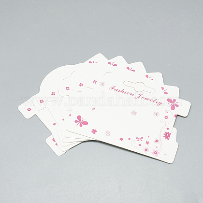 Cardboard Necklace Display Cards X-CDIS-R034-40-1