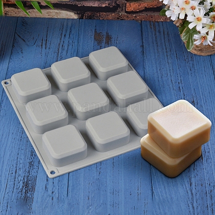 Moldes de silicona de grado alimenticio para jabón diy SOAP-PW0001-022-1