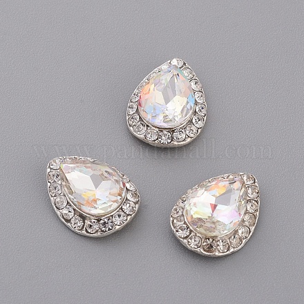 Accesorios de decoración arte de uñas del clavo del diamante de imitación aleación MRMJ-F009-16-278-1