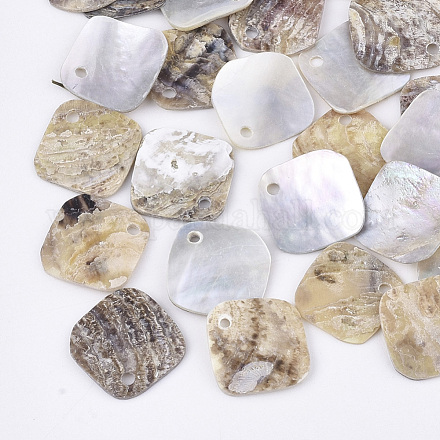 Encantos naturales de conchas de akoya SHEL-T012-38-1