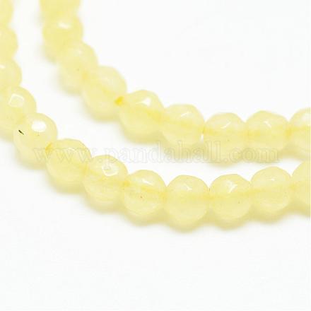 Natural Agate Bead Strands G-R344-3mm-29-1