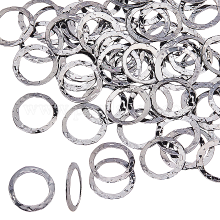 PandaHall Elite Brass Linking Rings for Jewelry Accessories KK-PH0001-63B-1