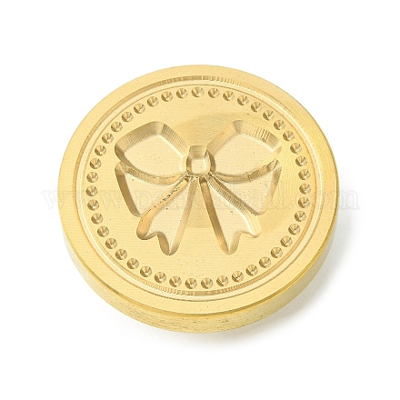 Wax Seal Brass Stamp Head AJEW-WH0205-022-1