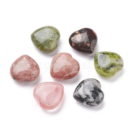 Piedras preciosas mezcladas naturales y sintéticas G-I285-06-1