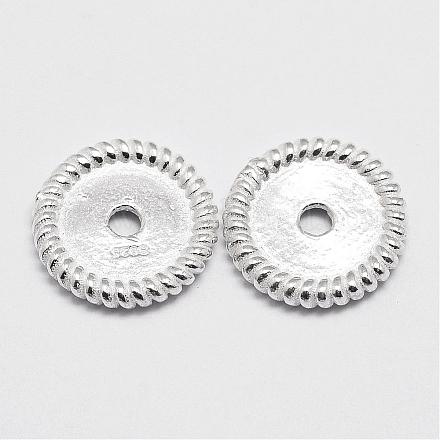 Sterling Silver Bead Spacers STER-P018-01-1