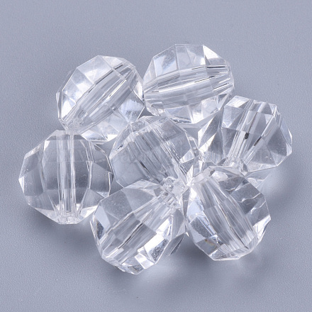 Perline acrilico trasparente TACR-Q256-10mm-V01-1