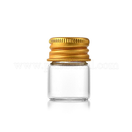 Botellas de vidrio grano contenedores CON-WH0085-78A-1