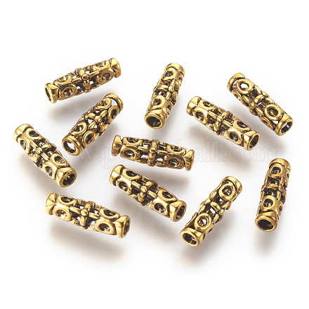 Perle di metallo tibetano X-GLF0258Y-1
