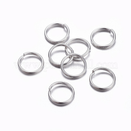 304 Stainless Steel Jump Rings STAS-E464-09L-S-1