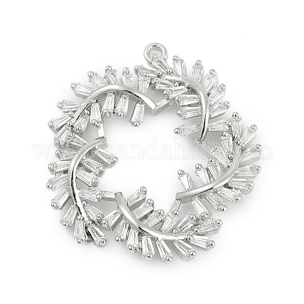 Pendentifs en laiton KK-Q026-17P-1