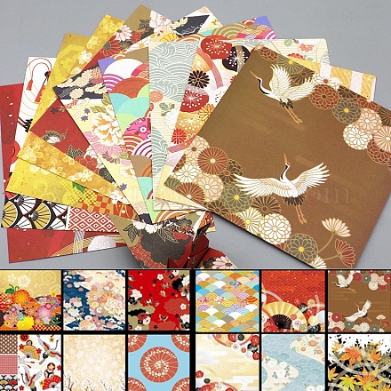 Carta origami quadrata in stile giapponese PAAG-PW0012-62-1