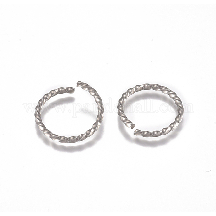 304 anillos de salto retorcidos de acero inoxidable STAS-G225-10P-05-1