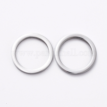 Wholesale 304 Stainless Steel Linking Rings for Jewelry Making 