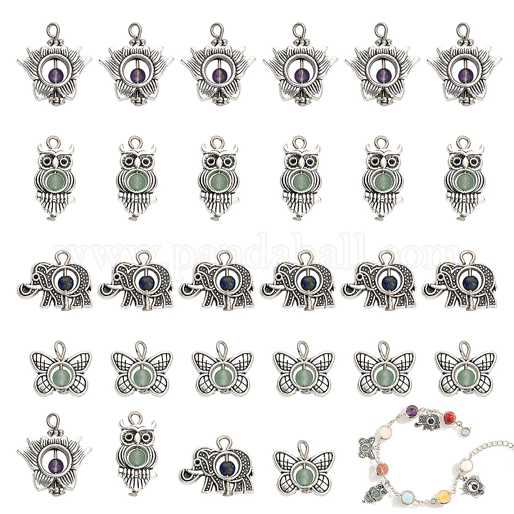 80PCS Charm Ballerine Argento Antico - Ciondoli Danza Per DIY Gioielli - Foto 7