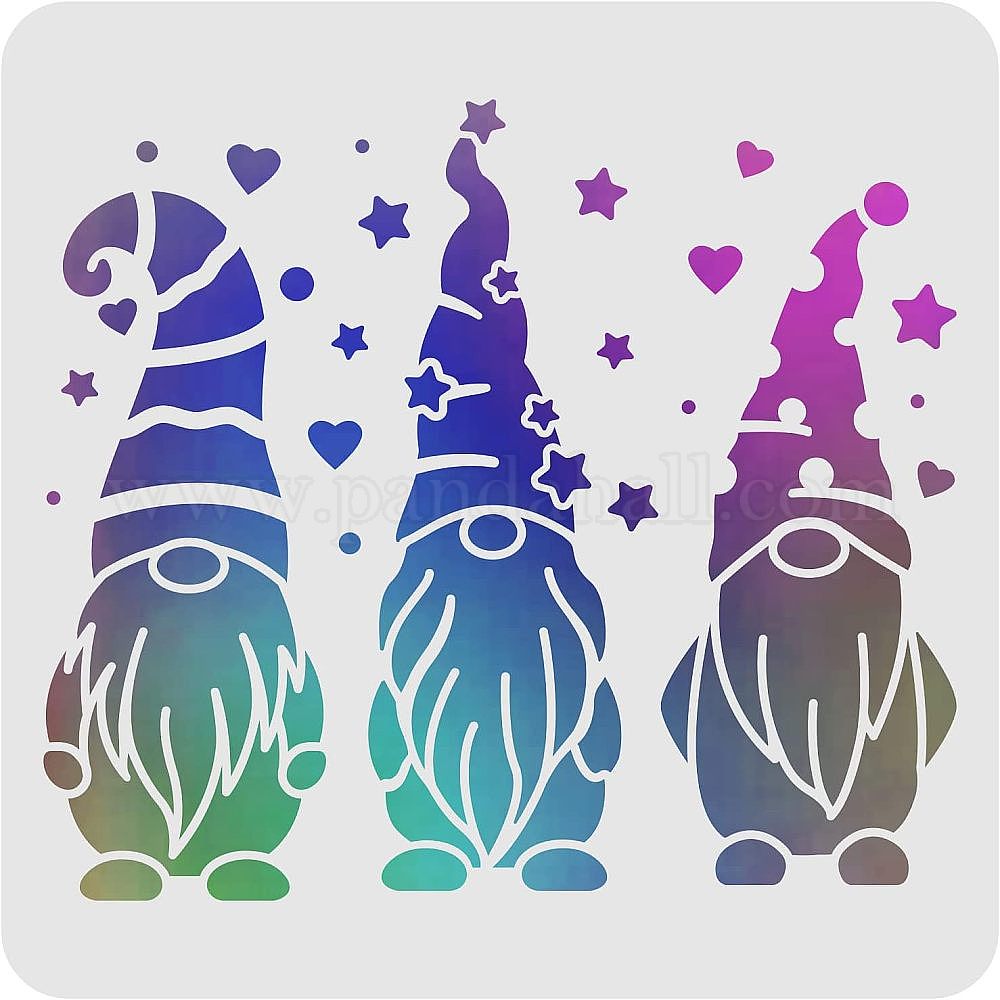 Pochoirs Réutilisables, Lot De 16 Pochoir De Tatouage Pour Le Visage Et