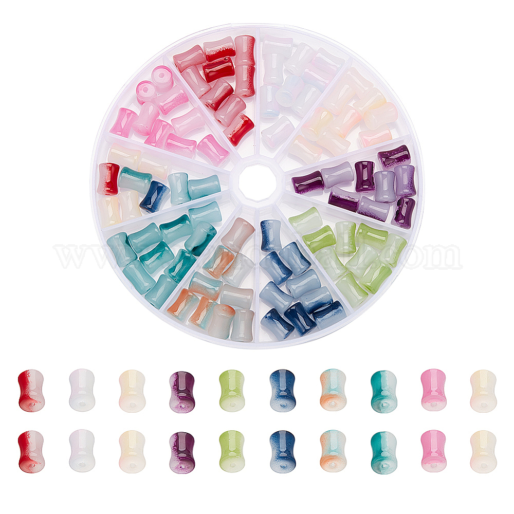 Jeu de 60 ou 30 billes en verre opale damier chinois 14 mm