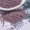 MIYUKI Delica Beads, Cylinder, Japanese Seed Beads, 11/0, (DB0758) Matte Opaque Mauve, 1.3x1.6mm, Hole: 0.8mm, about 20000pcs/bag, 100g/bag