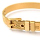 304ステンレス製の時計バンド  ベルトフィットスライドのチャームを見て  黄金メッキ  8-1/2インチ（21.5cm）  8mm WACH-P015-02K-2