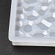 Moldes de tapete de taza con textura de diamante de silicona X-DIY-C061-04B-5