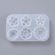 Moules en silicone de fleurs de bricolage X-DIY-D048-12C-3