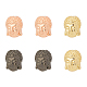 Ph pandahall 3 couleurs tête de bouddha perles KK-PH0001-32-2