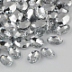Cabochons de acrílico del Diamante de imitación de Taiwán X-ACRT-M004-10x14mm-02-1