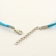 Multi-strand Necklace Cord for Jewelry Making X-NJEW-R218-M-4