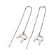 304 Stainless Steel Stud Earrings EJEW-L205-01R-1