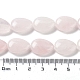 Fili di perline quarzo roso  naturale  G-L242-21-5