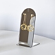 Acrylic Earring Display Stands EDIS-WH0016-06-2