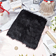 BENECREAT Black Faux Fur Fabric 15.7x15.7 Inch Soft Plush Shaggy Squares Pre-Cut Craft Fur Fabric for Costumes DIY-WH0032-91B-5