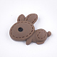 バニー樹脂カボション  ウサギの人形  ミックスカラー  20x25.5~26x6.5~7mm CRES-T010-113-2