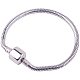 PandaHall Elite 304 Stainless Steel Charm Bracelet for European Style Charms Jewelry Making STAS-PH0006-02B-1