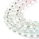 Chapelets de perles en verre transparente   GLAA-L045-01A-05-4