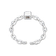 Открытое кольцо-манжета из прозрачного кубического циркония для женщин RJEW-N039-06P-3
