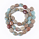 Synthetische Aqua Terra Jaspis Perlen Stränge&nbsp;G-S366-015A-01-2
