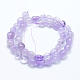 Natürliche Lavendel-Jade-Perlenstränge G-E483-59B-2