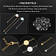 Unicraftale diy Blank Dome Bracelet Making Kit DIY-UN0004-98-5